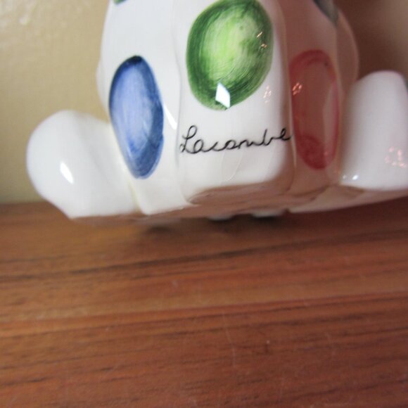 Whimsiclay by Amy Lacombe Heart Sunglasses Cat Figurine vintage 2001 (W3759) - Picture 6 of 7